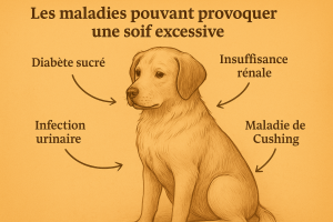 chien assis liste des maladies